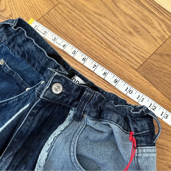 NWT BDG Urban Outfitters Carter Patchwork Loose Fit High Rise Jeans Size 29 - Picture 15 of 16